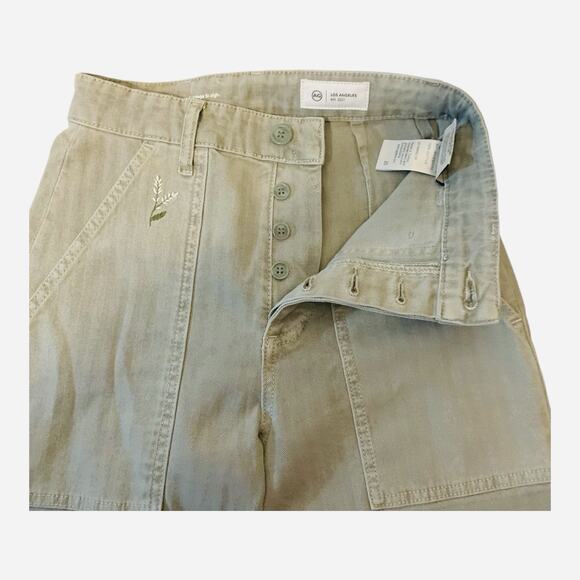 AG ADRIANO GOLDSCHMIED Pant 23 RELAXED STRAIGHT VTG Embroidered - Picture 13 of 13